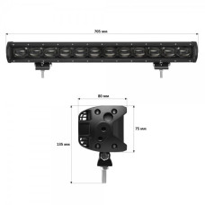 Светодиодная фара-люстра StarLight 120watt 10-30V IP68 (lsb-lens-120)