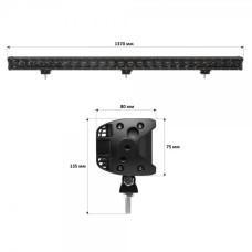 Светодиодная фара-люстра StarLight 240watt 10-30V IP68 (lsb-lens-240)