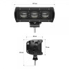 Светодиодная фара-люстра StarLight 30watt 10-30V IP68 (lsb-lens-30W)