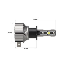 Комплект светодиодных ламп StarLight E2 H27 9-18V 36W chip 3570 6500K