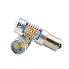 Світодіодна LED лампа Stellar LED ВА15S 1156 Yellow