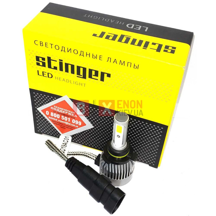 Комплект світлодіодних LED ламп STINGER ST LED 9006 (HB4) (5500K)