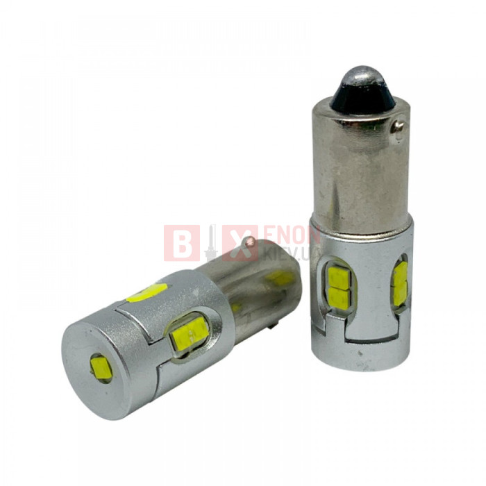 Світодіодна LED лампа Torssen Pro BA9S (T4W) Can Bus 30mm white (Комплект 2шт)