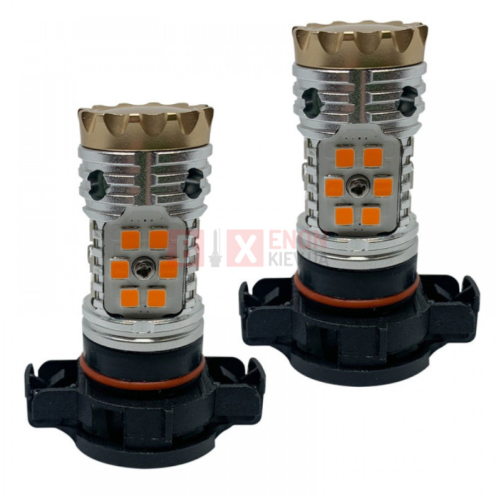 Светодиодная LED лампа Torssen Pro PSY24W V2 Yellow CAN BUS 21W (Комплект 2шт)