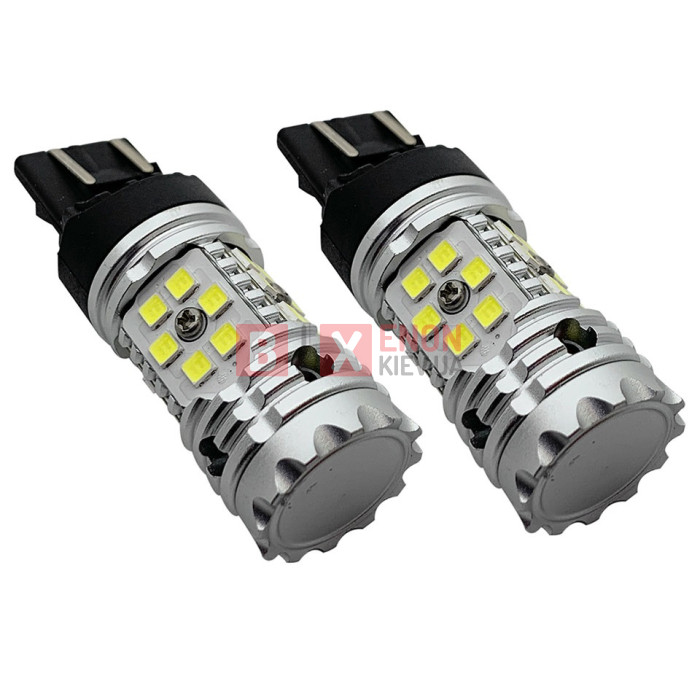 Світодіодна LED лампа Torssen Pro W21/5W (7443) white/white Can Bus 7W/28W (Комплект 2шт)