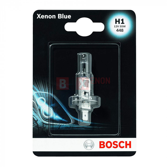 Галогенная лампа BOSCH H1 Xenon Blue 55W 12V 1987301011 Blister