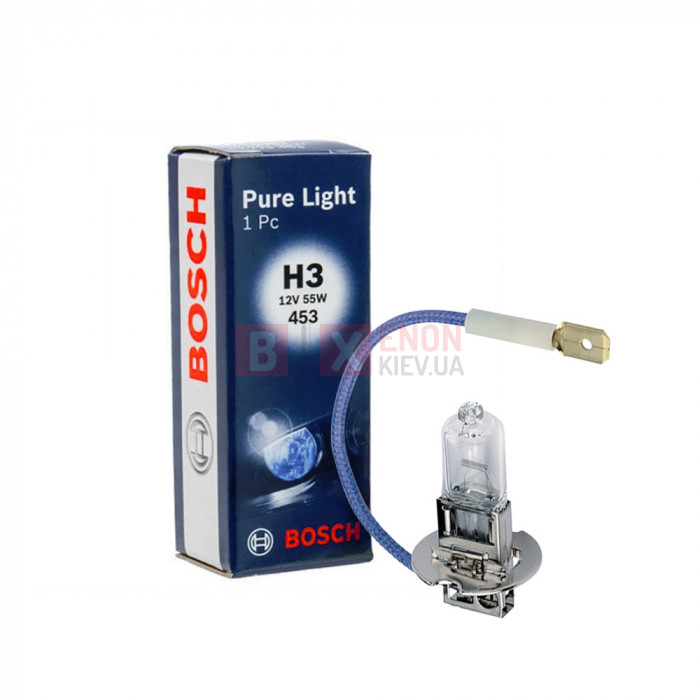 Галогенная лампа BOSCH H3 Pure Light 55W 12V 1987302031