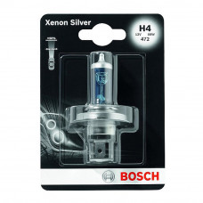 Галогенна лампа BOSCH H4 Xenon Silver 60/55W 12V 1987301068 Blister