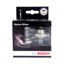 Галогенна лампа BOSCH H4 Xenon Silver 60/55W 12V 1987301081 Комплект