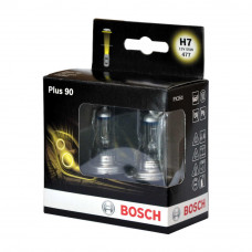Галогенна лампа BOSCH H7 Plus 90% 55W 12V 1987301075 Комплект