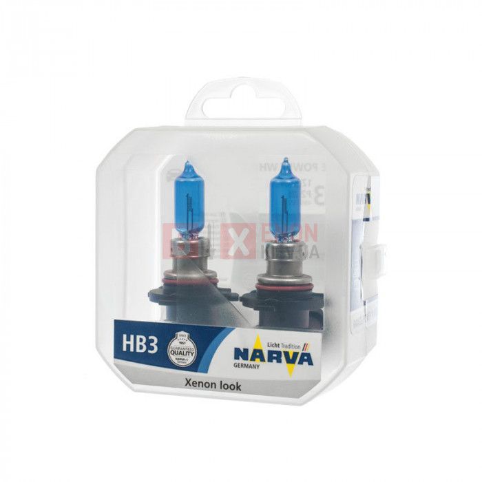 Галогенная лампа NARVA HB3 RANGE POWER WHITE 48625 Комплект