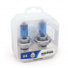Галогенна лампа NARVA H4 RANGE POWER WHITE 48680 Комплект
