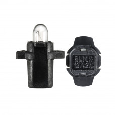 Галогенная лампа NARVA Bax 1.2W 12V BAX10S BLACK 17036