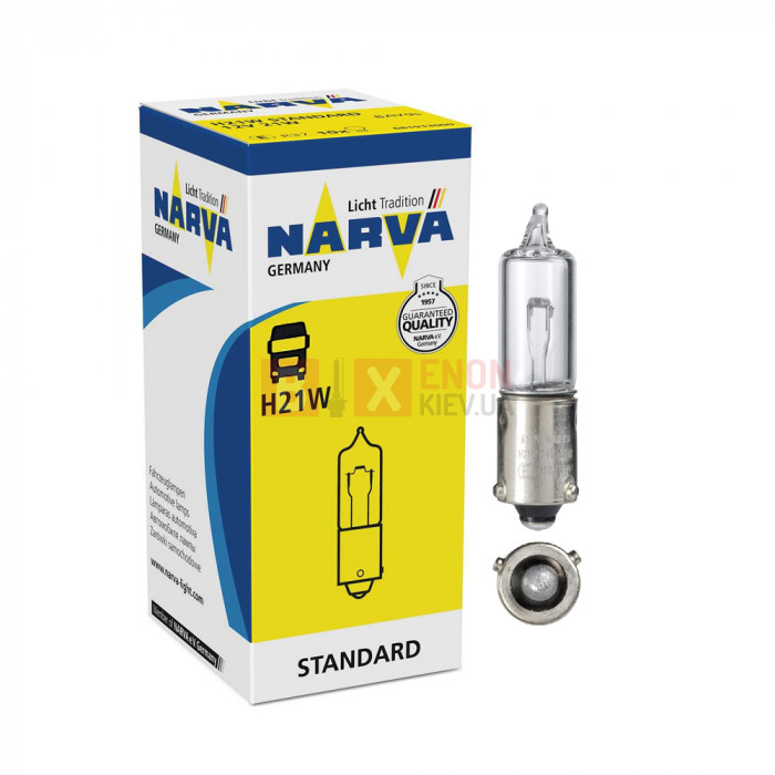 Галогенная лампа NARVA H21W 24V 68196