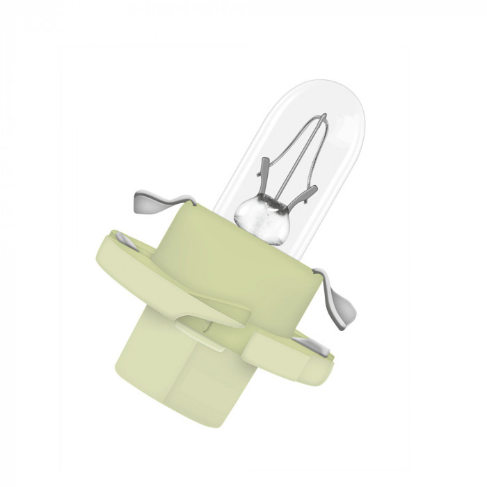 Галогенная лампа NARVA Bax 1.3W 12V BX8.4D OLIVE - GREEN 17047