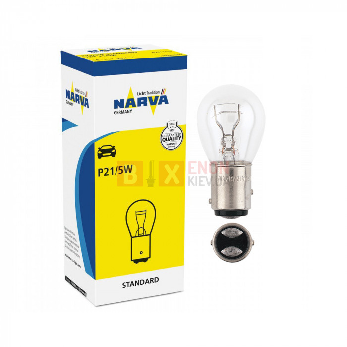 Галогенная лампа NARVA P21/5W 12V 17916
