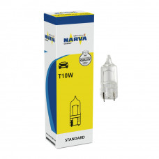 Галогенная лампа NARVA T10W 12V 10W 70761