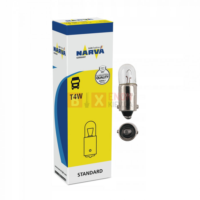 Галогенная лампа NARVA T4W 24V 4W 17141