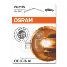 Галогенова лампа Osram W21W 12V Blister 7505-02B