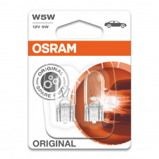 Галогенова лампа Osram W5W 12V 5W Blister 2825-02B