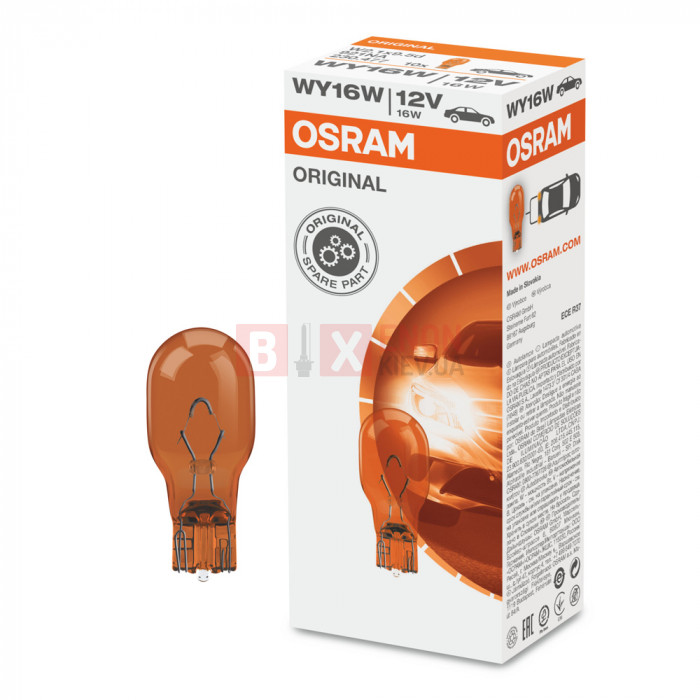 Галогенна лампа OSRAM WY16W 12V 16W Amber 921NA