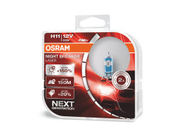 Галогенна лампа Osram H11 Night Breaker LASER NG +150% 55W 12V 64211NLHCB Комплект
