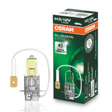 Галогенна лампа Osram H3 All Season Super 55W 12V 64151ALS