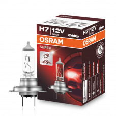 Галогенна лампа Osram H7 Super +30% 55W 12V 64210SUP