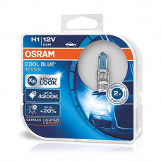 Галогенная лампа OSRAM H1 Cool Blue Intense 55W 12V 64150CBI Комплект