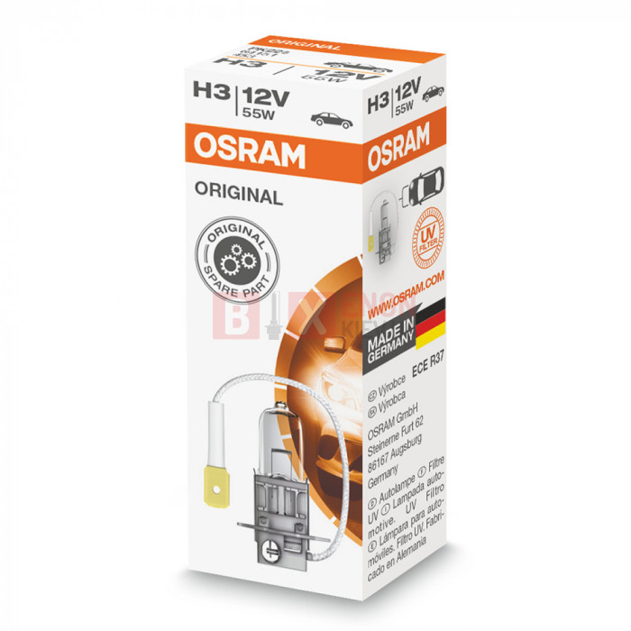 Галогенная лампа OSRAM H3 Original 64151