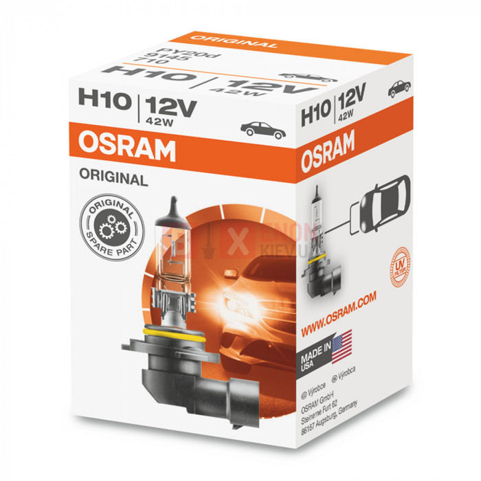 Галогенная лампа OSRAM H10 Original 9145RD