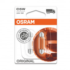 Галогенова лампа Osram C5W 36mm 24V Blister 6423-02B