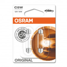Галогенова лампа OSRAM C5W 41mm 12V Blister 6411-02B