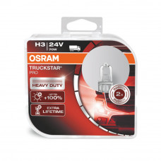 Галогенная лампа OSRAM H3 TruckStar 70W 24V 64156TSPHCB Комплект