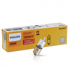 Галогенова лампа Philips H6W Vision 12036CP