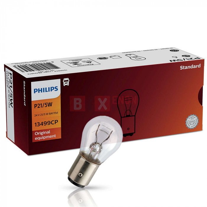 Галогенова лампа Philips P21/5W Master Duty 13499CP