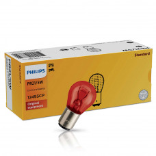 Галогенова лампа Philips PR21/5W Vision Red 12495CP