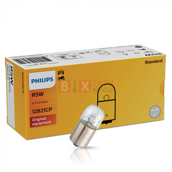 Галогенова лампа Philips R5W Vision 12821CP