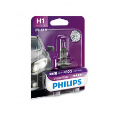 Галогенна лампа Philips H1 Vision Plus +60% 55W 12V 12258VPB1