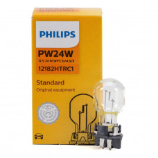 Галогенова лампа Philips PW24W HiPerVision 12V 24W 12182HTRC1