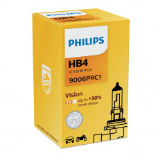 Галогенная лампа PHILIPS HB4 Vision +30% 9006PRC1