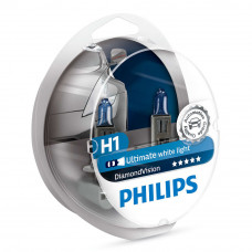 Галогенна лампа PHILIPS H1 Diamond Vision 12258DVS2