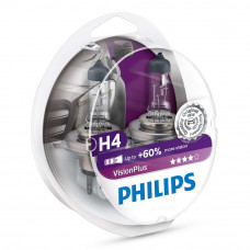 Галогенная лампа PHILIPS H4 Vision +60% 12342VPS2 