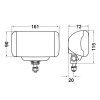 Фара дальнего/ противотуманного света Hella Comet FF 450 1FB010951821 Комплект