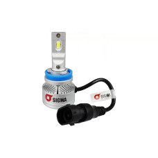 Комплект світлодіодних LED ламп SIGMA A9 H11 45W CANBUS (кулер)