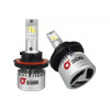 Комплект светодиодных LED ламп SIGMA A9 H13 45W CANBUS (кулер)